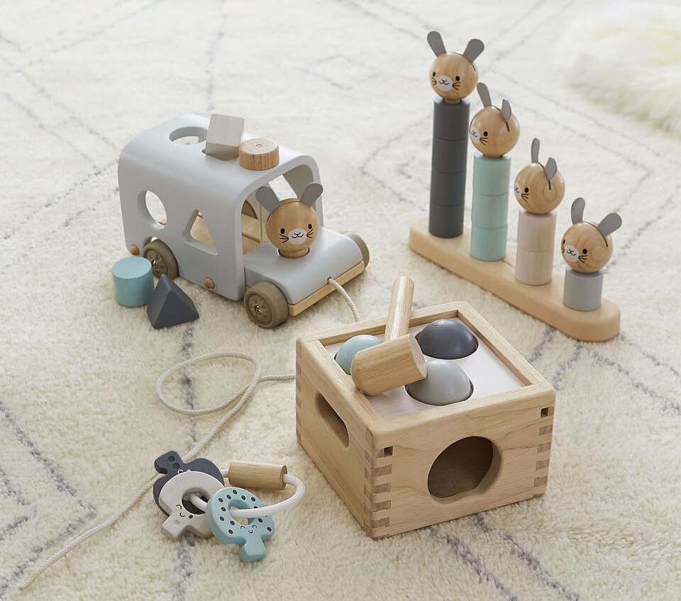 Plan Toys x pbk Punch Drop Pottery Barn Kids AU